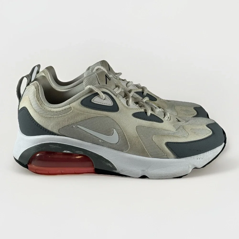 Nike Air Max 200 Women's Shoes Pure Platinum-White-Cool‎ Grey AT6175-004 W087
